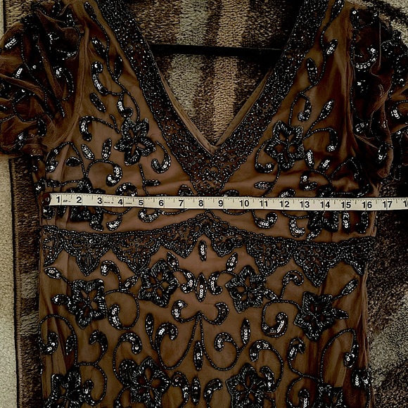 ***BRAND NEW*** Downton Abbey style hand beaded dress, Size: 16, NEVER WORN!! - Picture 9 of 9